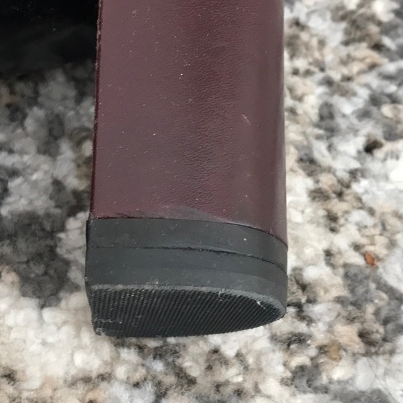 🤎💜 Saint Laurent 💜🤎 DARK VIOLET Vertigo STELLA Lou Ankle Zipper Boots sz 35! - Picture 10 of 16